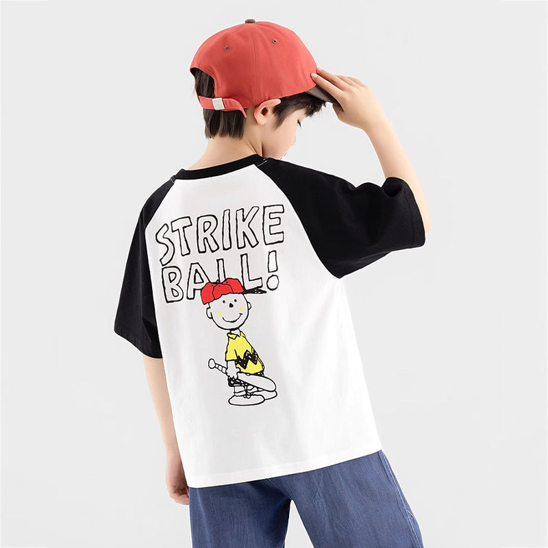 Boys T-Shirt mit coolem Comic-Motiv Echo Archiv