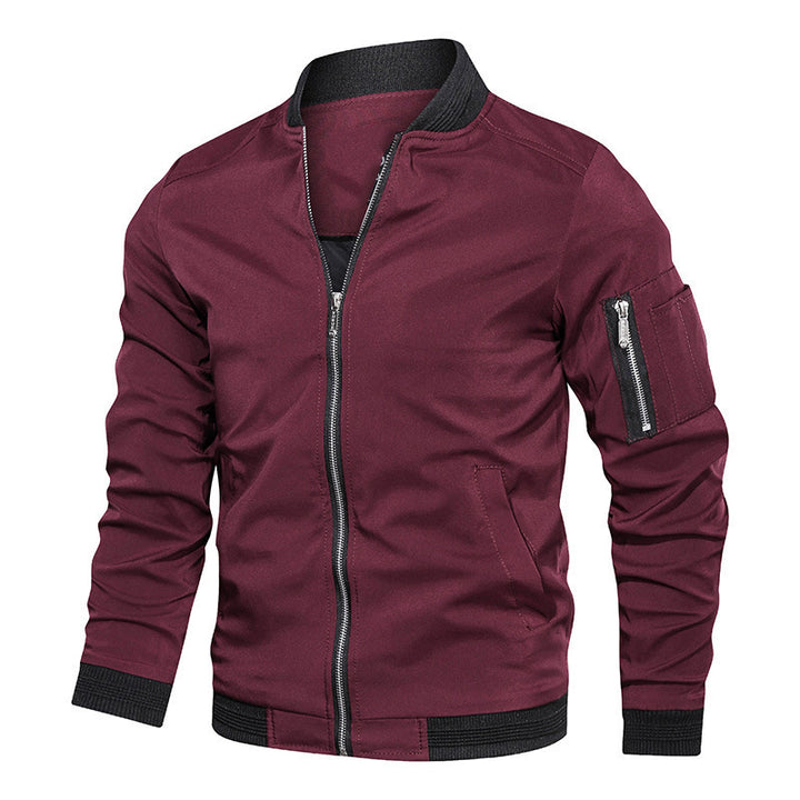 Herren moderne Bomberjacke Echoarchiv