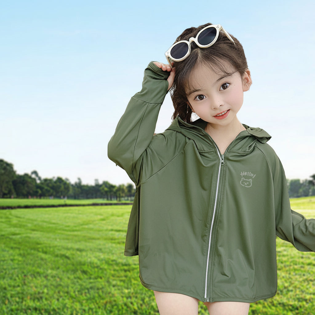 Damen leichte UV-Schutzjacke mit Kapuze Echo Archiv