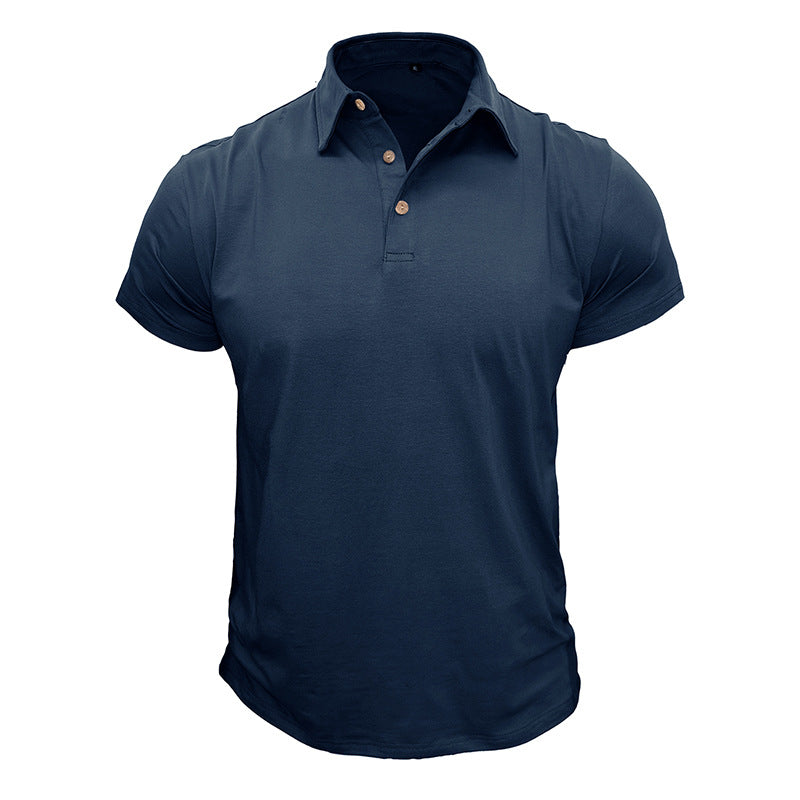 Herren Polohemd mit sportlichem Schnitt und atmungsaktiver Baumwolle Echoarchiv