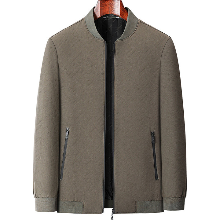 Herren Sportliche Übergangsjacke mit hohem Kragen und seitlichen Reißverschlusstaschen Echo Archiv 1788242364