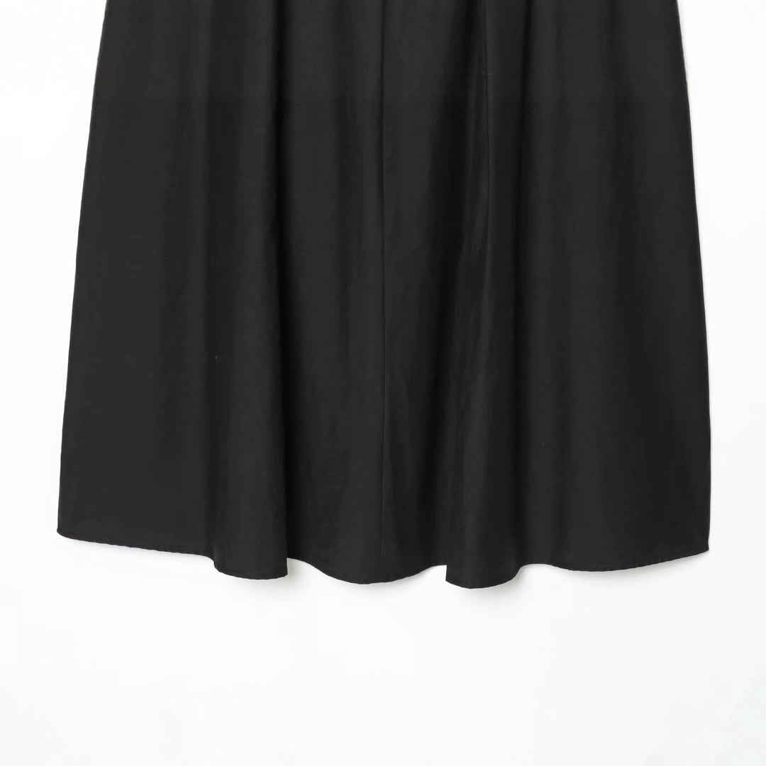 Damen High-Waist Maxirock mit Kellerfalten und dekorativem Taillengürtel Echo Archiv