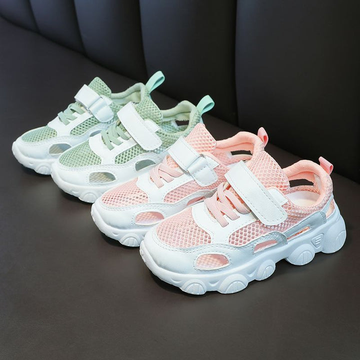 Damen Atmungsaktive Freizeitsneaker mit verstellbarem Klettverschluss und rutschfester Sohle Echo Archiv