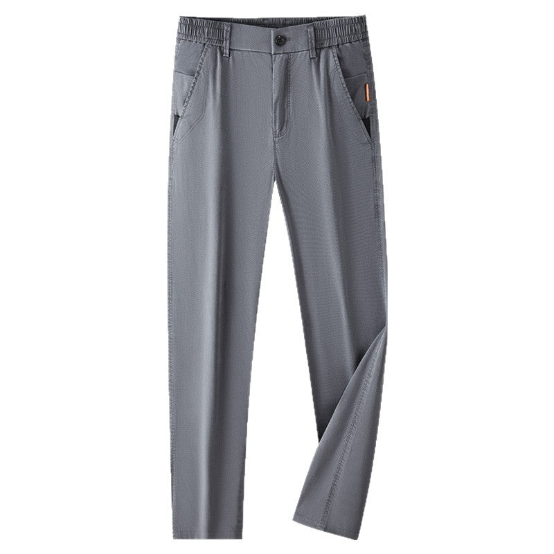 Herren Bequeme Chino-Hose mit elastischem Bund und praktischen Seitentaschen Echoarchiv