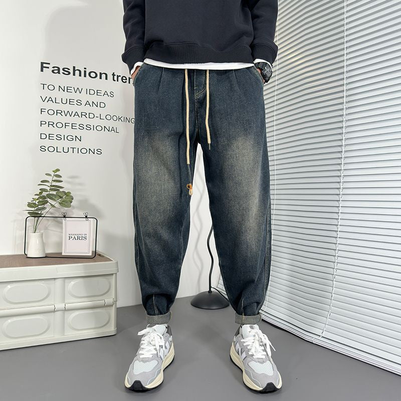 Herren Einzigartige Ripped Denim Jeans Echoarchiv