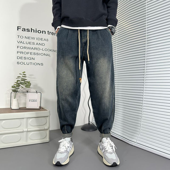 Herren Einzigartige Ripped Denim Jeans Echoarchiv