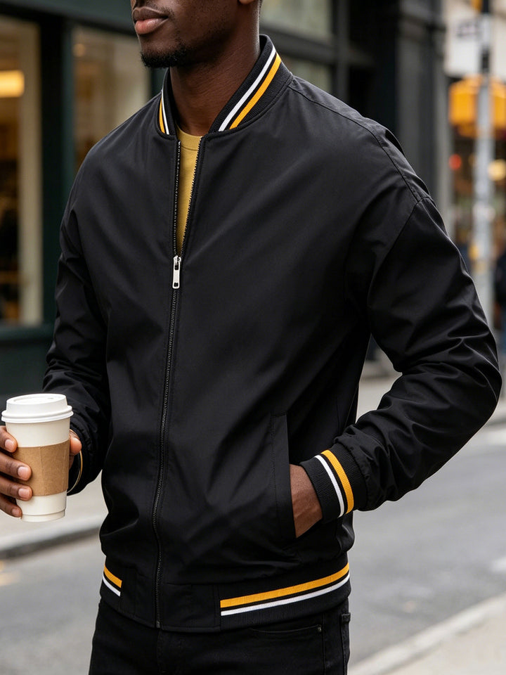 Herren Urbane Bomberjacke Echo Archiv