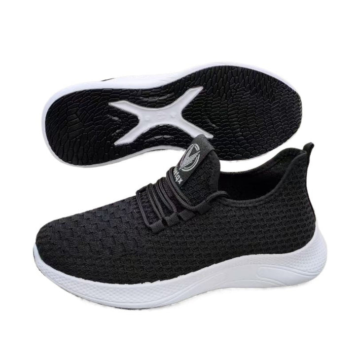 Damen Atmungsaktive Komfort-Sneaker mit elastischem Obermaterial Echo Archiv