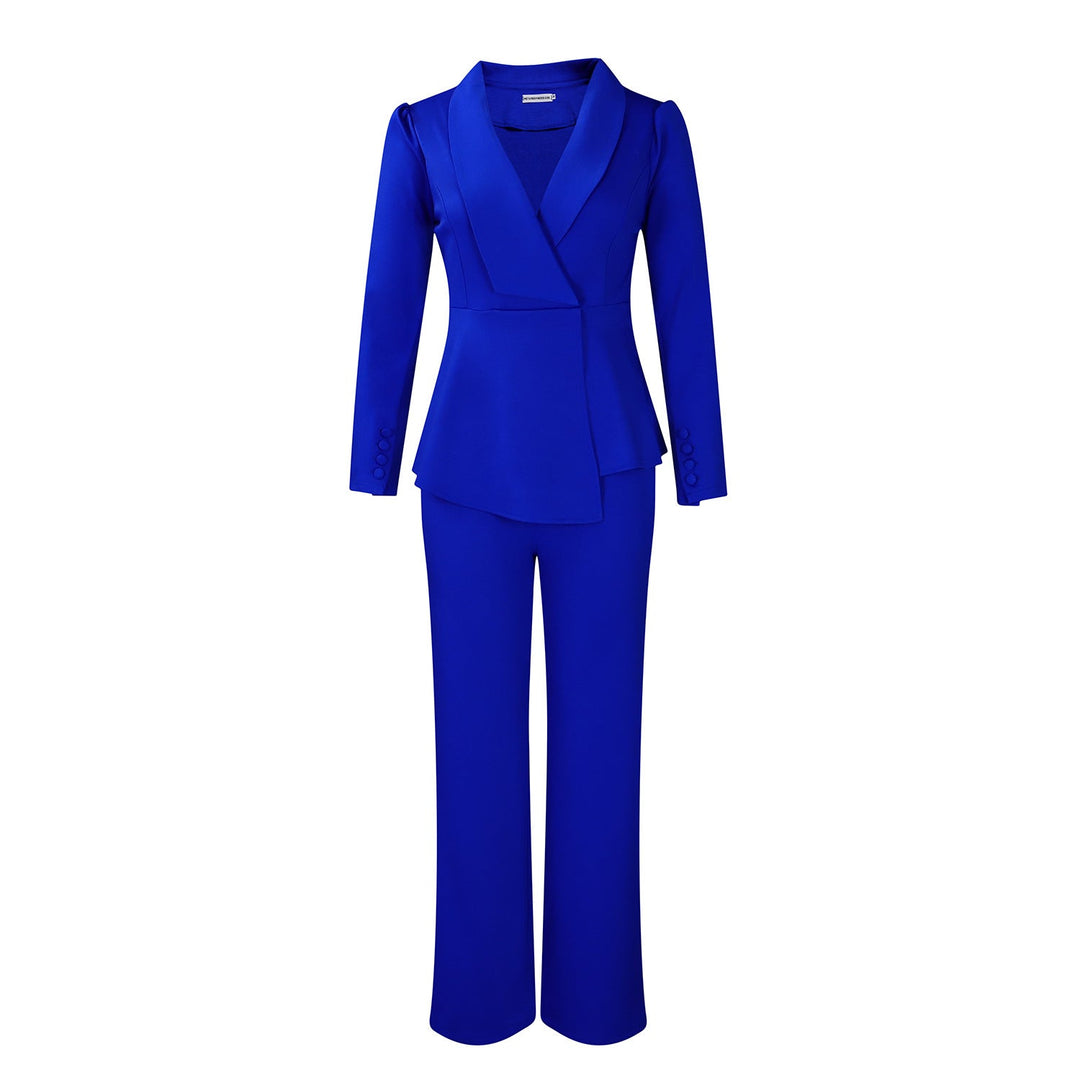 Damen Elegantes Blazer-Hosen-Set Echoarchiv