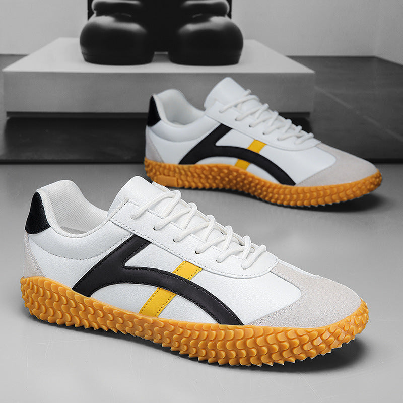 Unisex nan retro-urbaner Mesh-Sneaker mit profilierter Gummilaufsohle und Veloursleder-Zehenkappe Echo Archiv