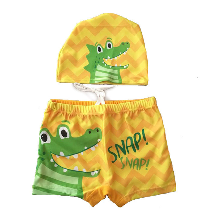 Jungen Schwimmset mit fröhlichem Dinosaurier-Motiv Echo Archiv