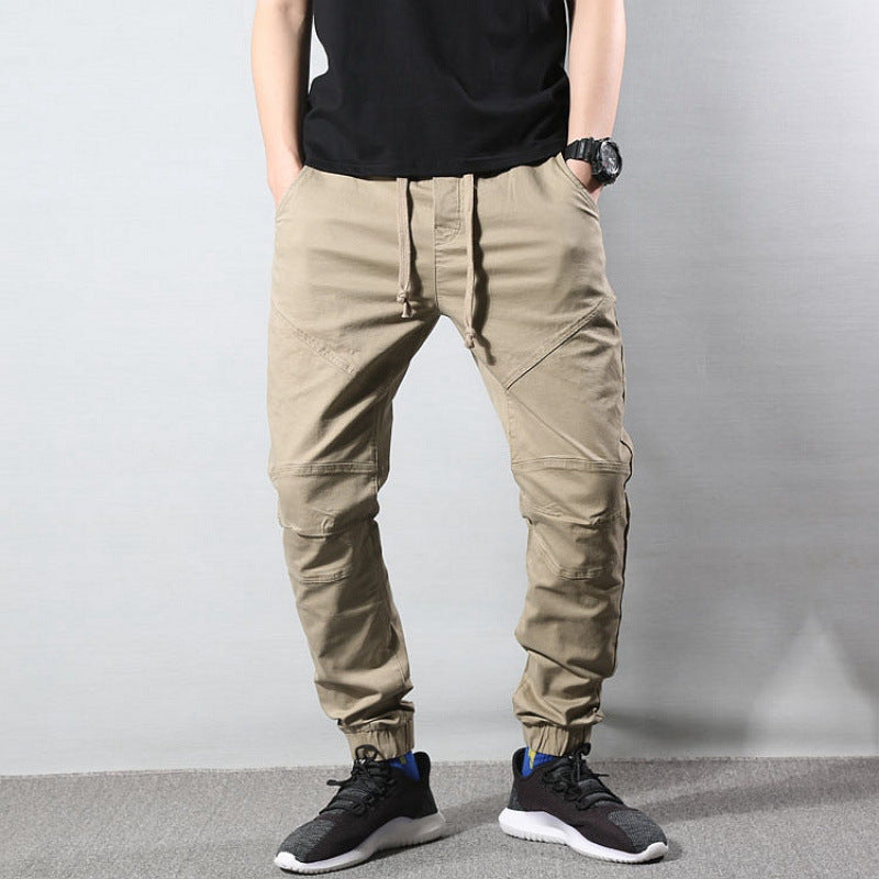 Herren Bequeme Cargo-Hose mit elastischem Bund – Bravaro