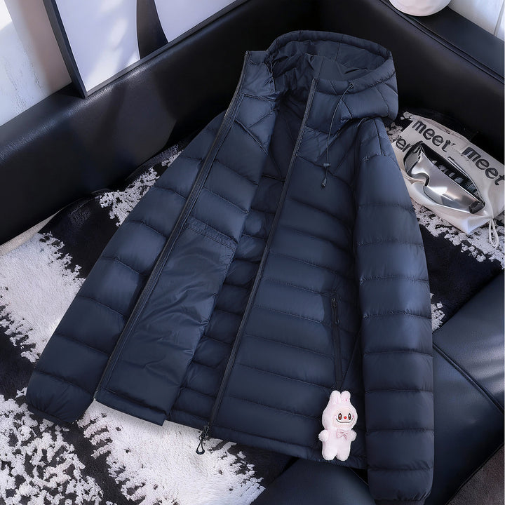 Damen Leichte Steppjacke mit Kapuze Echo Archiv