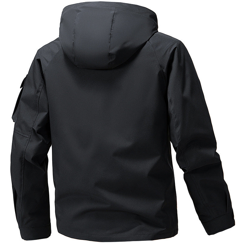 Herren Wasserfeste Übergangsjacke Echo Archiv