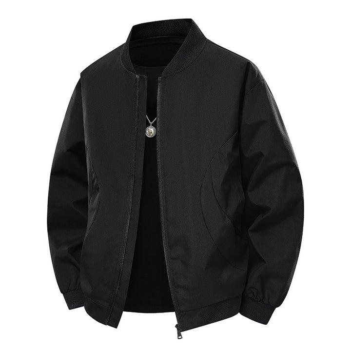 Herren Lässige Bomberjacke Echo Archiv