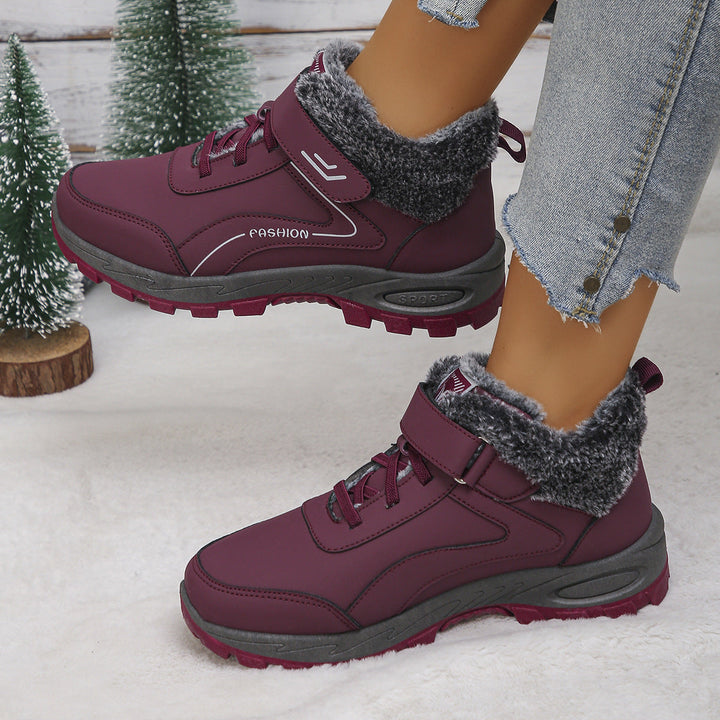 Damen Winterstiefel mit Warmfutter und rutschfester Sohle Echoarchiv
