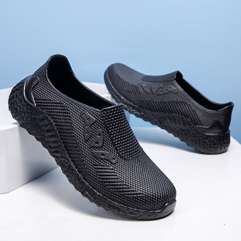 Herren Atmungsaktive Slip-On Laufsneaker mit gepolsterter Komfortsohle Echoarhiv – Tavélo