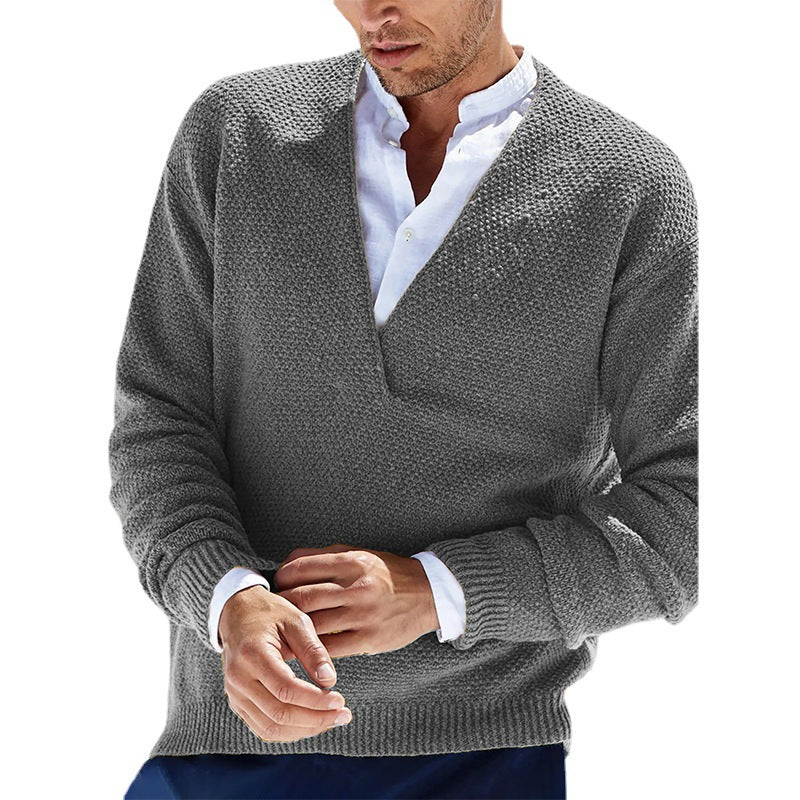 Herren lässiger Pullover Echoarchiv