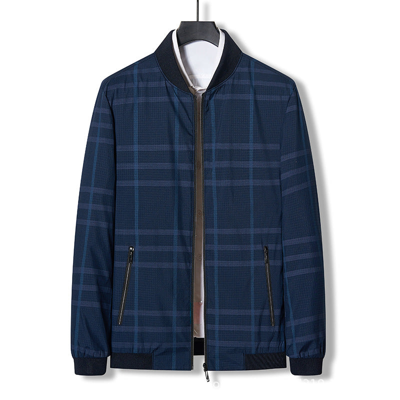 Herren sportliche Übergangsjacke mit modernen Einsätzen und vielseitigen Taschen Echoarchiv