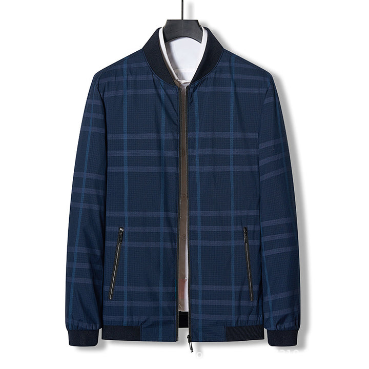Herren sportliche Übergangsjacke mit modernen Einsätzen und vielseitigen Taschen Echoarchiv