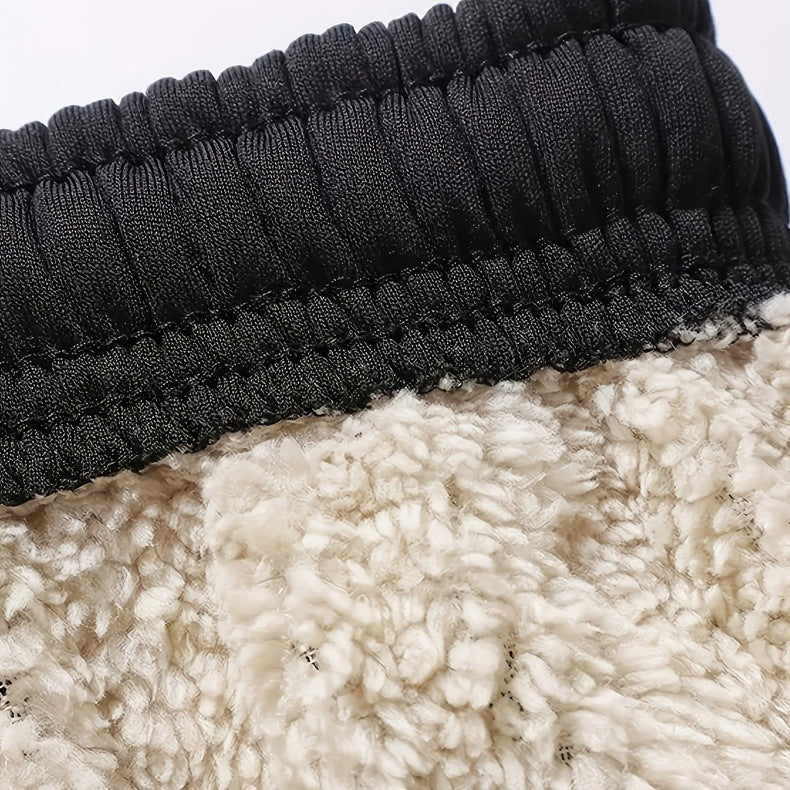 Herren Thermo-gefütterte Jogginghose mit Sherpa-Innenfutter und elastischem Bund Echo Archiv