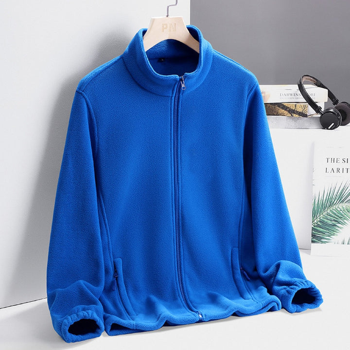 Damen Modische Fleecejacke mit hohem Kragen Echo Archiv