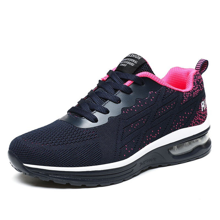 Damen nan atmungsaktive gepolsterte Leichtgewichtslaufschuhe mit Luftpolster Echo Archiv
