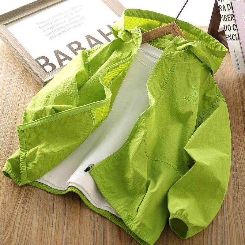 Damen nan leichter Kapuzen-Windbreaker mit Reißverschluss und verdeckten Taschen Echo Archiv