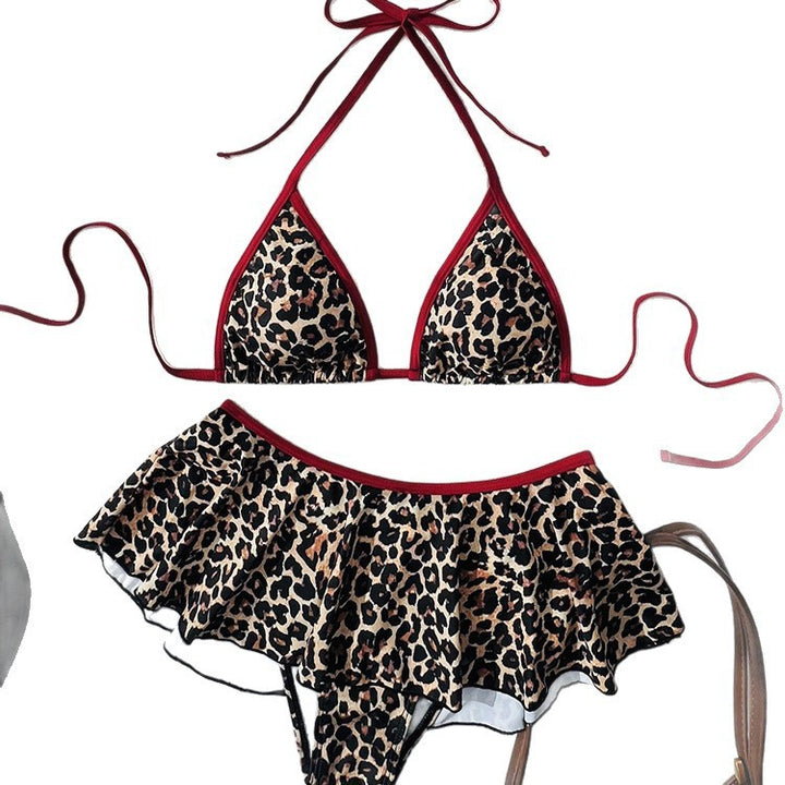 Damen Triangel-Bikini mit verspieltem Rüschenschnitt Echo Archiv