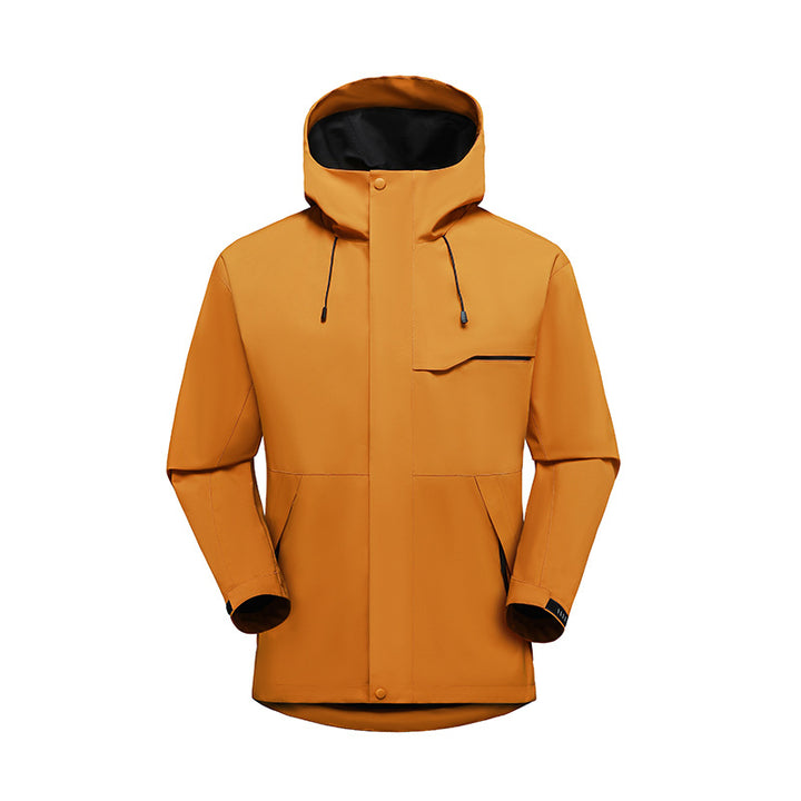 Herren Wetterfeste Outdoor Jacke Echo Archiv