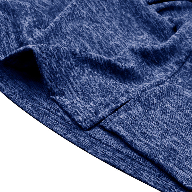 Herren Langarm-Henley-Shirt mit kontrastierenden Knöpfen und ergonomischem Schnitt Echoarchiv