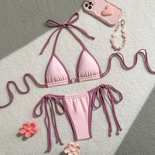 Damen Triangel-Bikini mit flexiblem Bindesystem Echo Archiv
