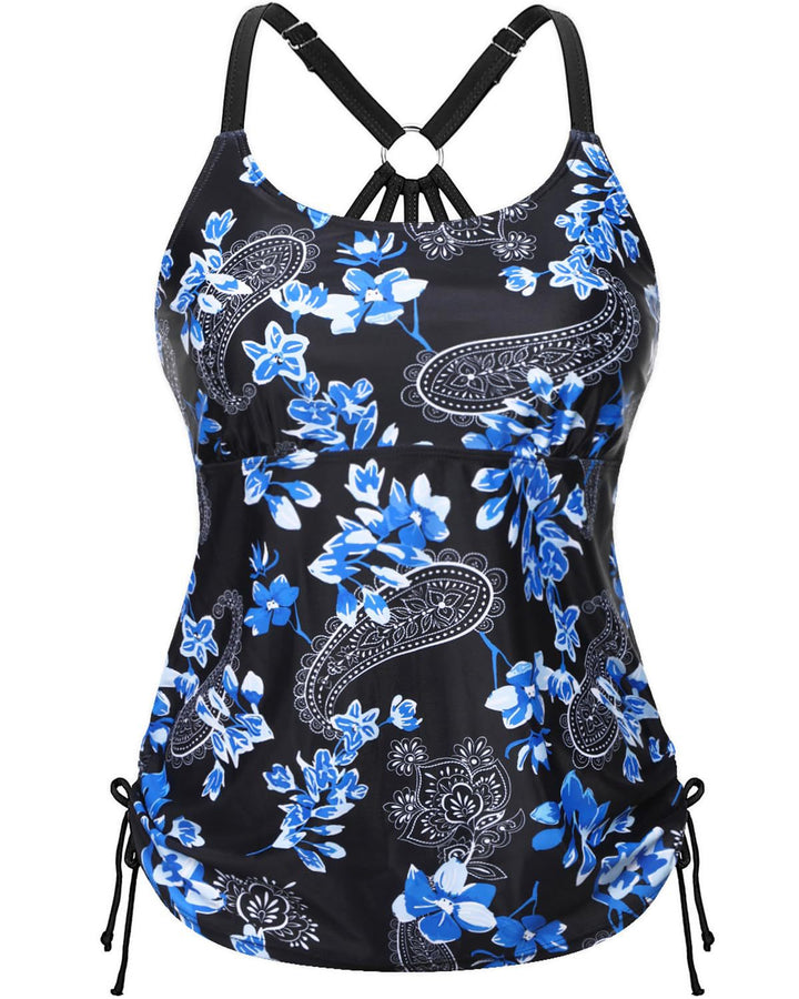Damen Sportlicher Tankini mit racerback Design Echo Archiv