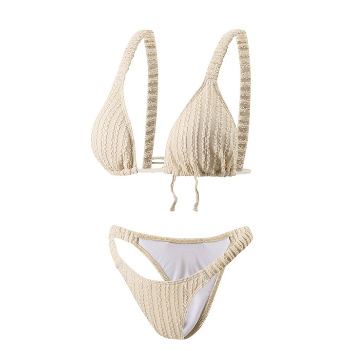 Damen Triangel-Bikini mit Rüschen-Detail Echo Archiv
