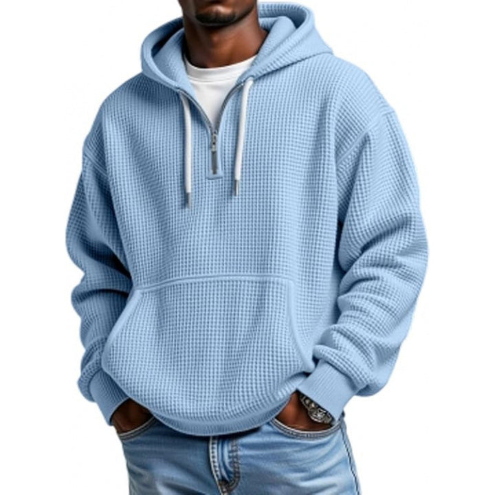 Herren lässiger Hoodie mit innovative Struktur Echoarchiv