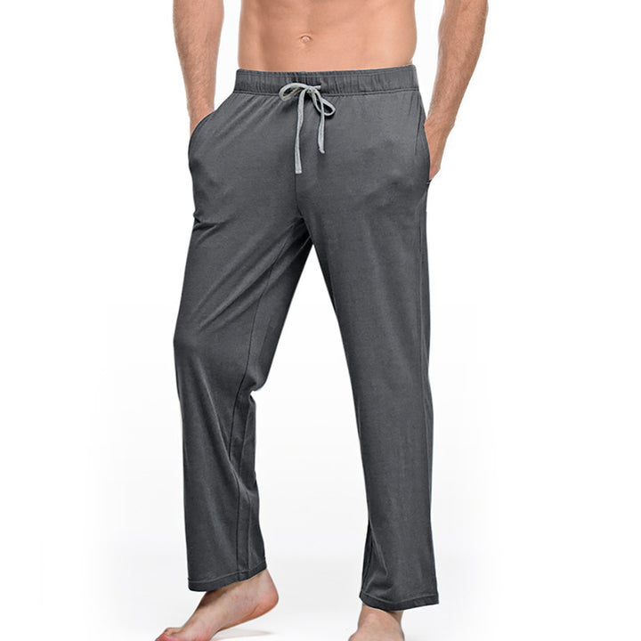 Herren nan Lounge- und Schlafhose aus weichem Jersey mit elastischem Bund und Seitentaschen Echo Archiv