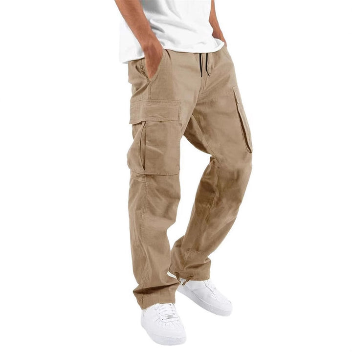 Herren robuste Multi-Taschen Cargohose Echoarchiv