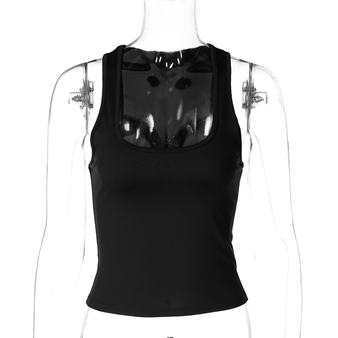 Damen Sportliches Tanktop mit breiten Trägern Echo Archiv
