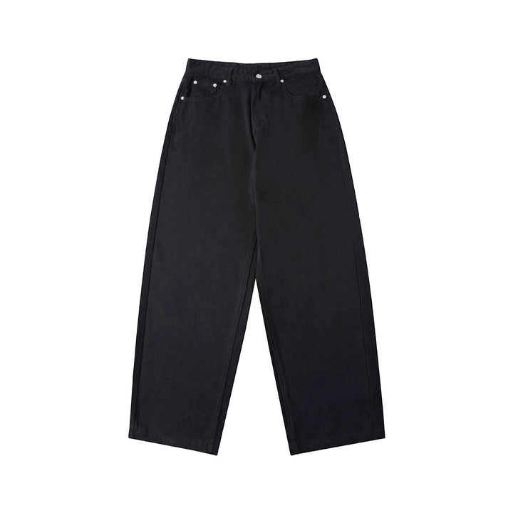 Damen High‑Waist Cropped-Jeans mit weitem Bein und Five‑Pocket Details Echoarchiv