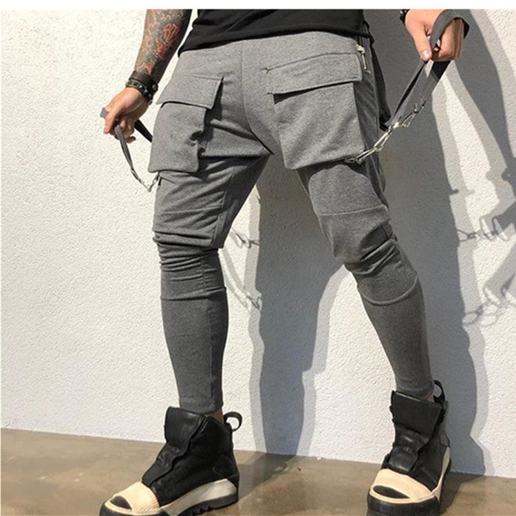 Herren Cargo-Hose mit verstellbaren Trägern Echoarchiv