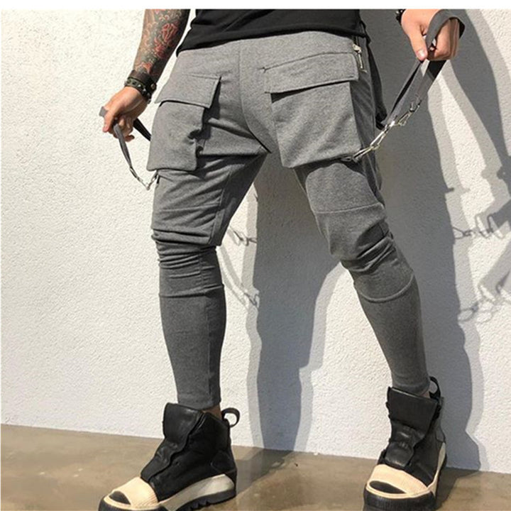 Herren Cargo-Hose mit verstellbaren Trägern Echoarchiv