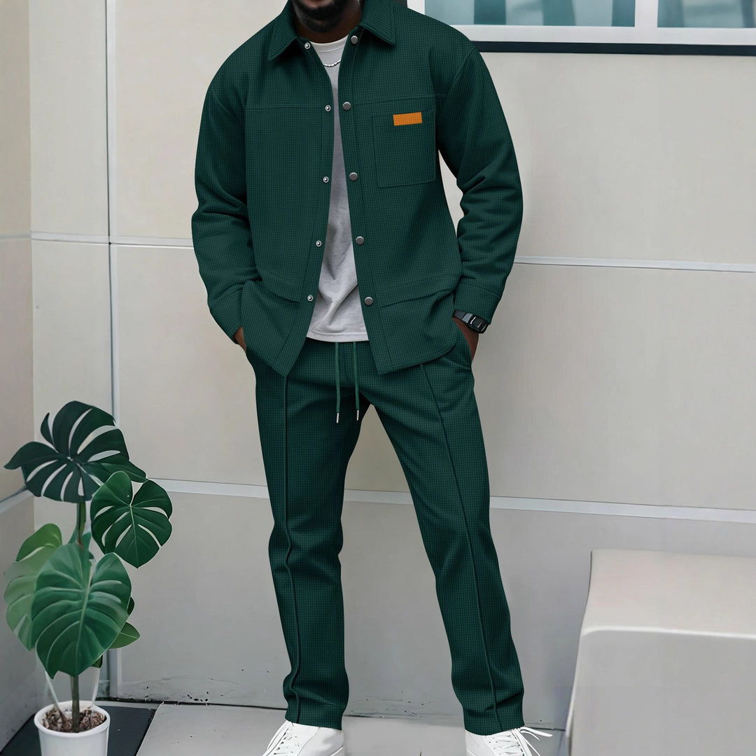 Herren modisches Karriere-Outfit mit sportlichen Elementen Echoarchiv