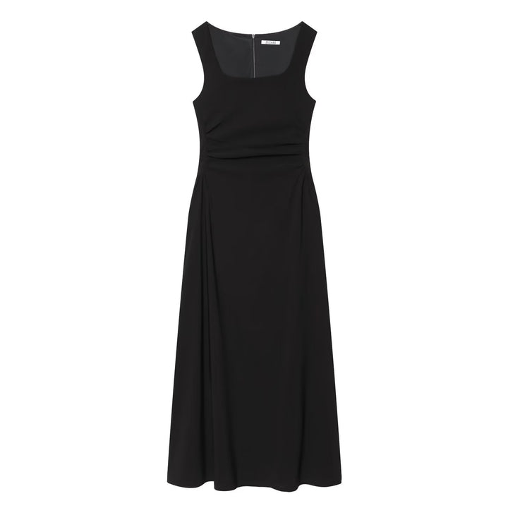 Damen elegantes Maxikleid mit quadratischem Ausschnitt und schmeichelndem Schnitt Echo Archiv
