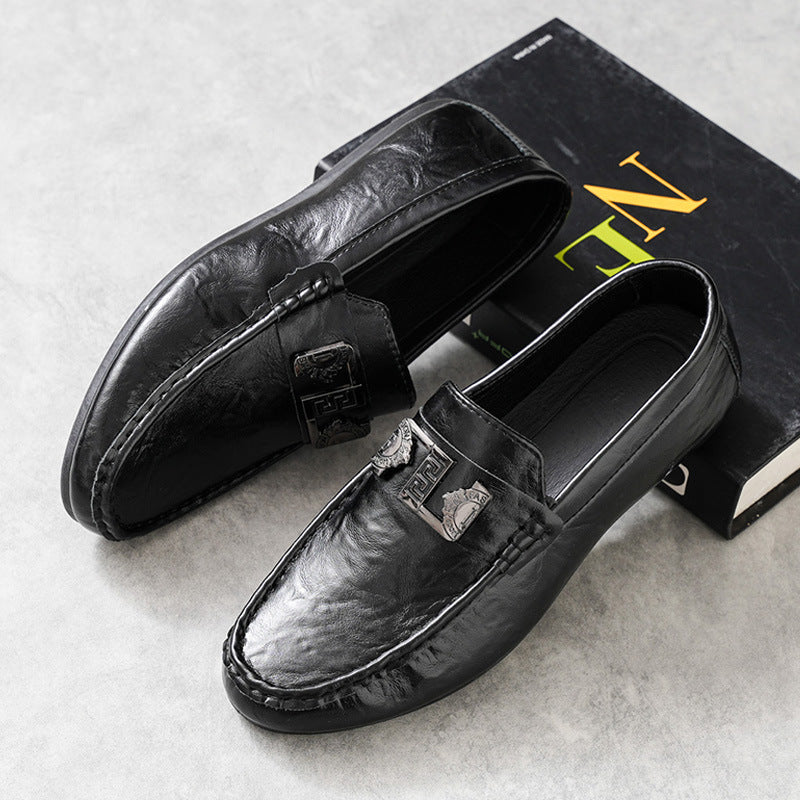 Herren Elegante Mokassins mit edlen Details Echo Archiv
