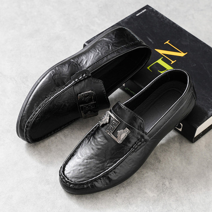 Herren Elegante Mokassins mit edlen Details Echo Archiv