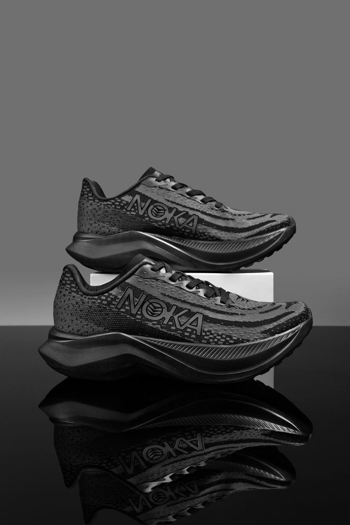 Unisex leichte Straßenlauf-Sneaker mit hochdynamischer Rebound-Zwischensohle und atmungsaktivem Strickoberteil – Norré