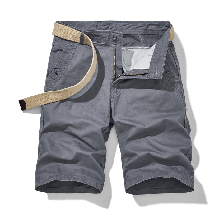 Herren vielseitige Kurz-Cargo-Shorts mit verstellbarem Bund und funktionalen Taschen Echoarchiv