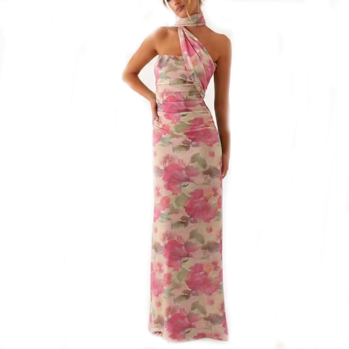 Damen Maxi-Kleid mit floralem Design Echo Archiv
