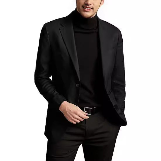 Herren eleganter Blazer mit modernem Schnitt und praktischen Taschen – Tianoro
