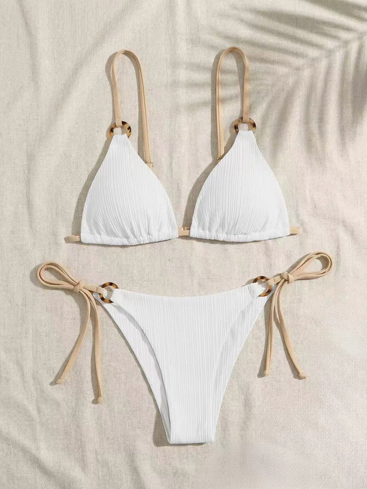 Damen Dreiecksbikini mit verstellbarem Träger Echo Archiv